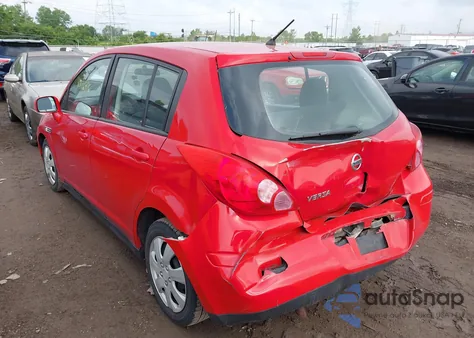 2012 Nissan Versa 1.8 S из США, поврежденный, VIN 3N1BC1CP6CK814264